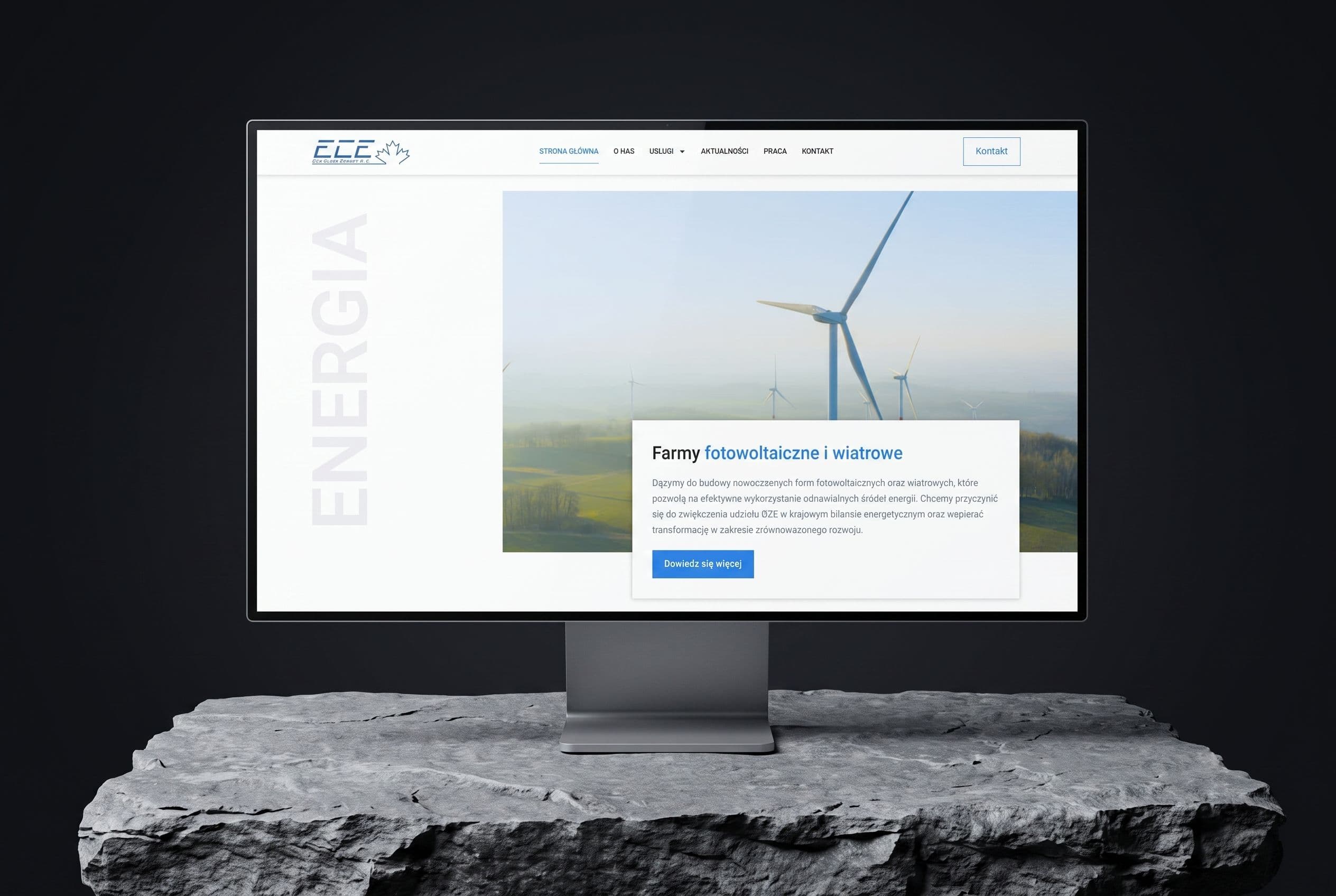 Prezentacja lokalizacji zakładów Eco Clean Energy